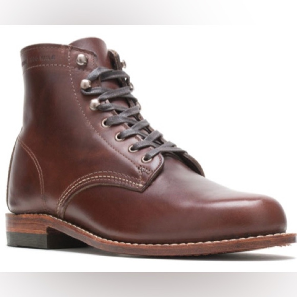 Wolverine 1000 Mile Plain Toe Original Boot